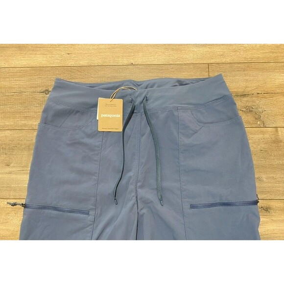 Patagonia Quandary Joggers Womens L Blue Gray Drawstring Cargo Stretch Pants New - Picture 2 of 11